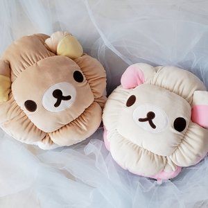 Rilakkuma - Sweet Soft Cream Puff Mochi Cushions (Set of 2)